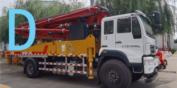 泵車(chē)泵機出口管路鋪設要牢固